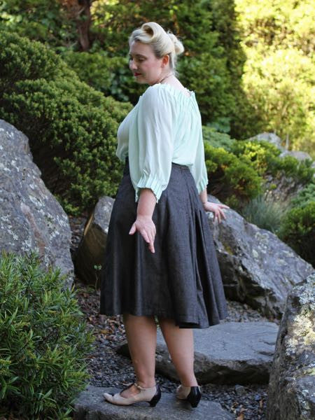 Fantail Skirt: Historical + Modern