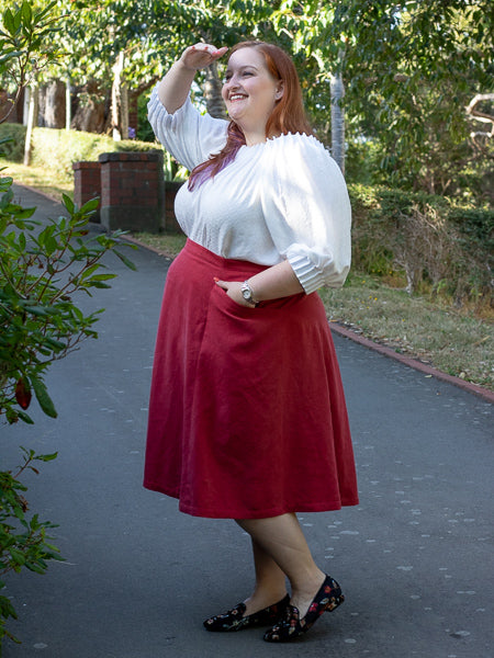 Fantail Skirt: Historical + Modern