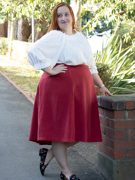 Fantail Skirt: Historical + Modern