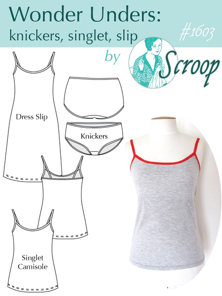 Wonder Unders: Knickers / Singlet Camisole / Slip