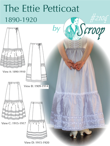 Ettie Petticoat/Skirt 1890-1920