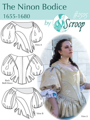 Ninon Bodice 1655-1680