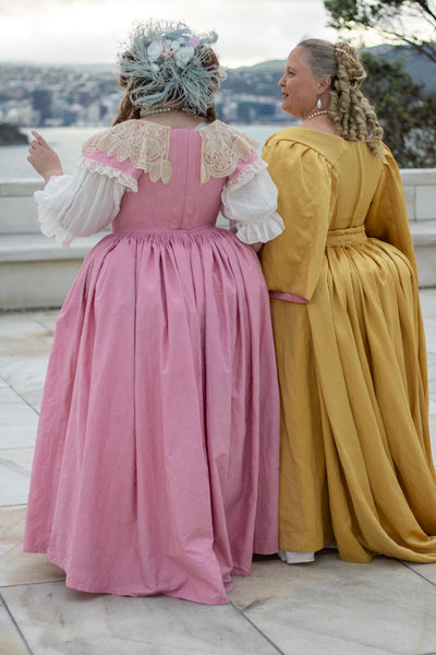 Anne Skirt & Trained Overskirt ca. 1665