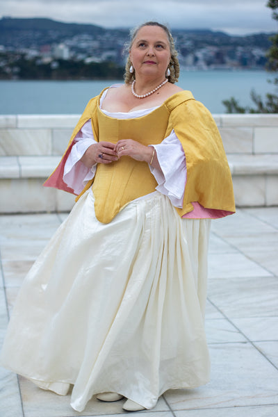 Anne Skirt & Trained Overskirt ca. 1665