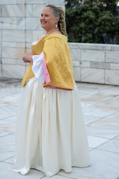 Anne Skirt & Trained Overskirt ca. 1665