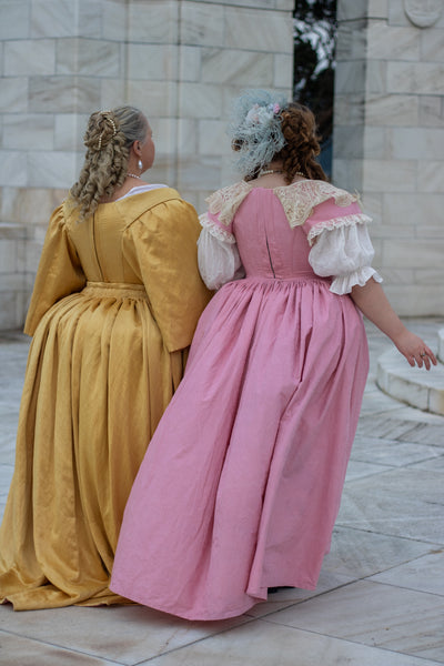 Anne Skirt & Trained Overskirt ca. 1665