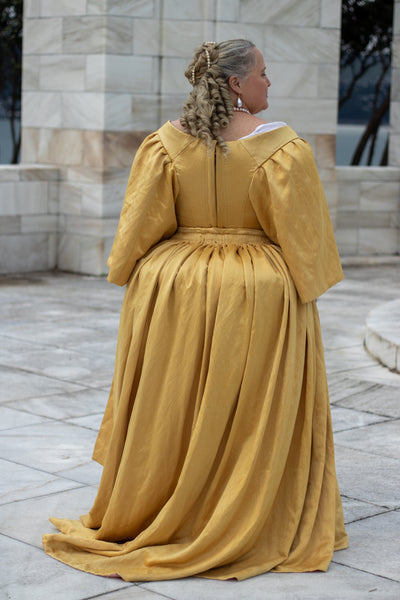 Anne Skirt & Trained Overskirt ca. 1665