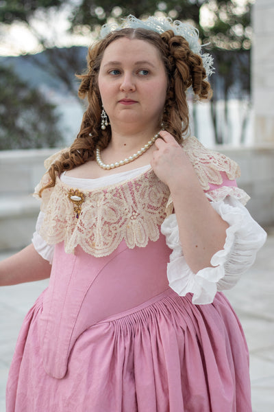 Anne Skirt & Trained Overskirt ca. 1665