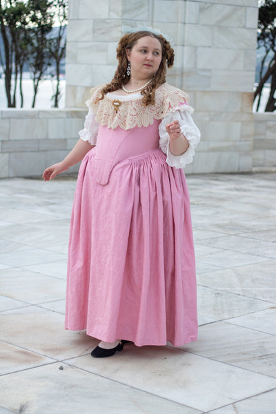 Anne Skirt & Trained Overskirt ca. 1665