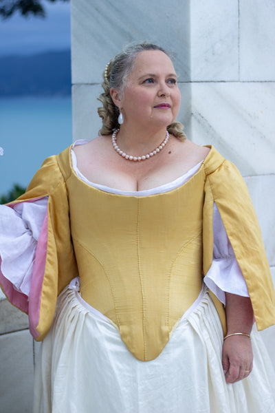 Anne Skirt & Trained Overskirt ca. 1665