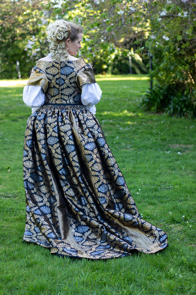 Anne Skirt & Trained Overskirt ca. 1665