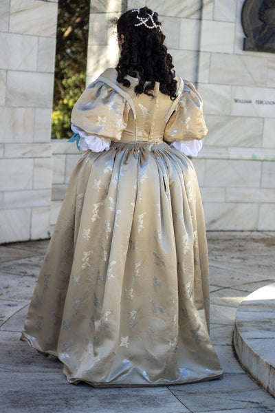 Anne Skirt & Trained Overskirt ca. 1665