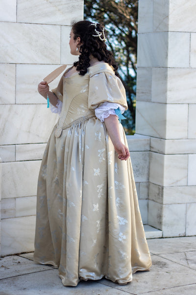 Anne Skirt & Trained Overskirt ca. 1665